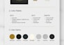 design a luxury corporate identity system and brand guidelines